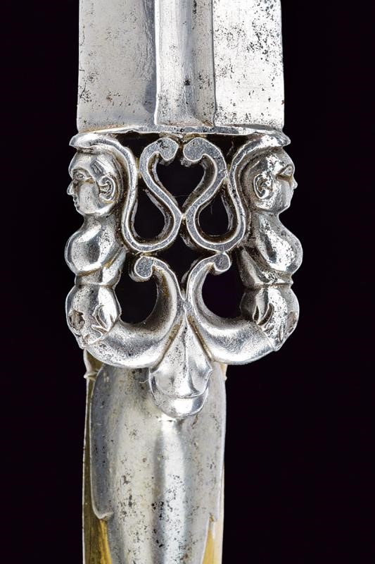 Baionetta da caccia a manicotto, Italia Meridionale, lunghezza 34.4 cm