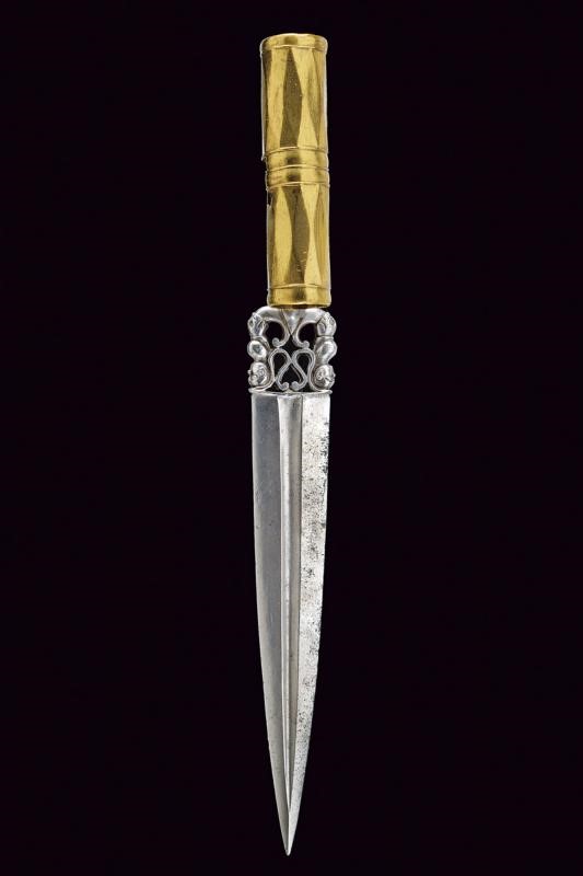 Baionetta da caccia a manicotto, Italia Meridionale, lunghezza 34.4 cm