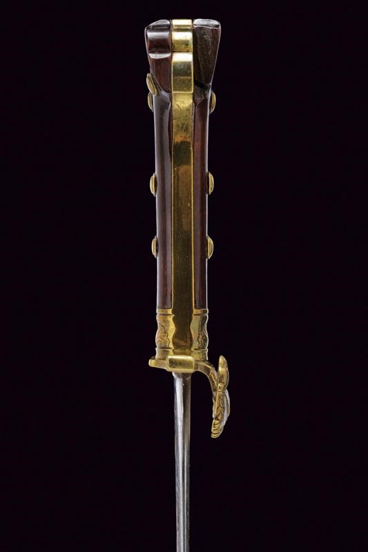 Paloscio da caccia, tecnica Presburgo, lunghezza 51.2 cm