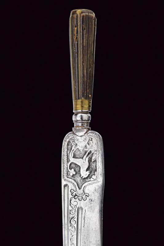 Pugnale da caccia, Italia meridionale, lunghezza 40.7 cm