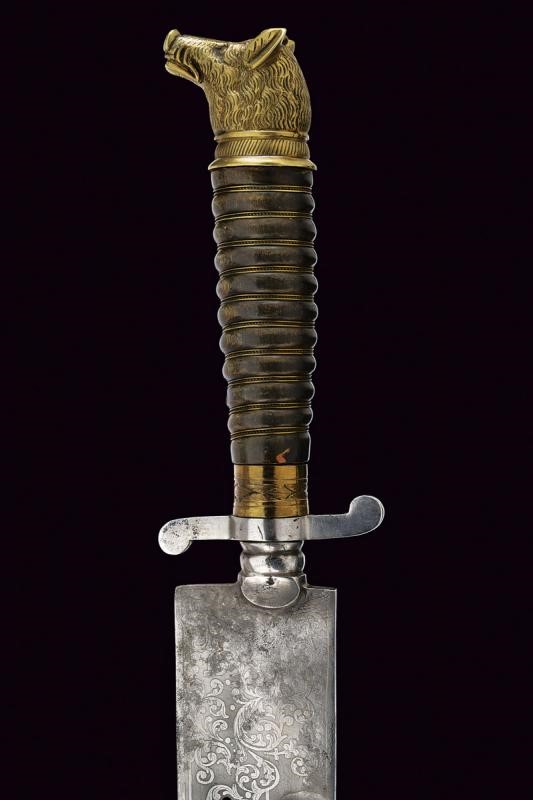 Coltella da caccia, Italia meridionale, lunghezza 51.2 cm