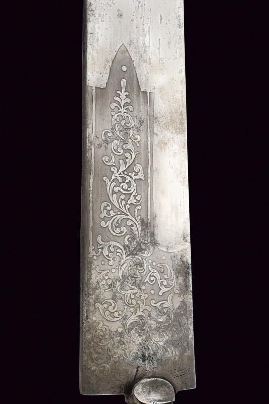 Coltella da caccia, Italia meridionale, lunghezza 51.2 cm