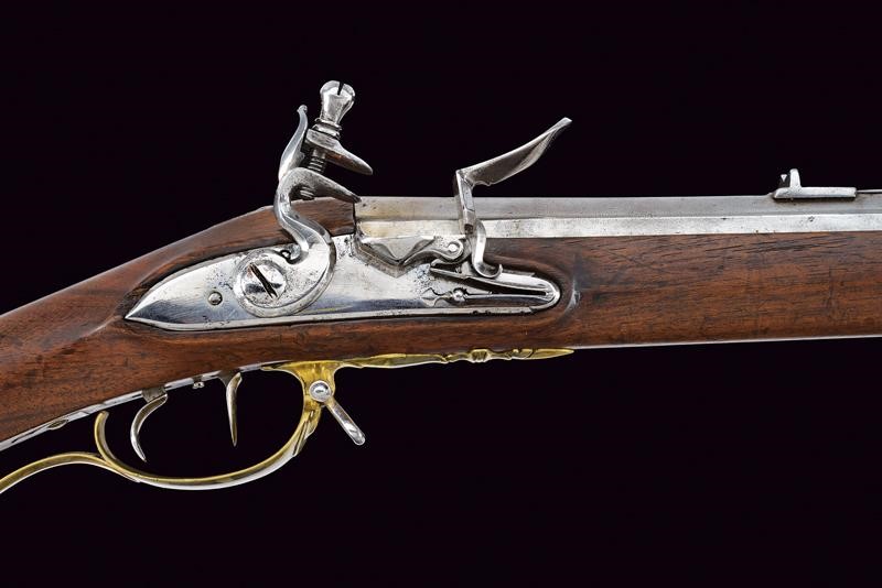 Carabina a pietra focaia da tiro da ragazzo, Austria, lunghezza 100 cm
