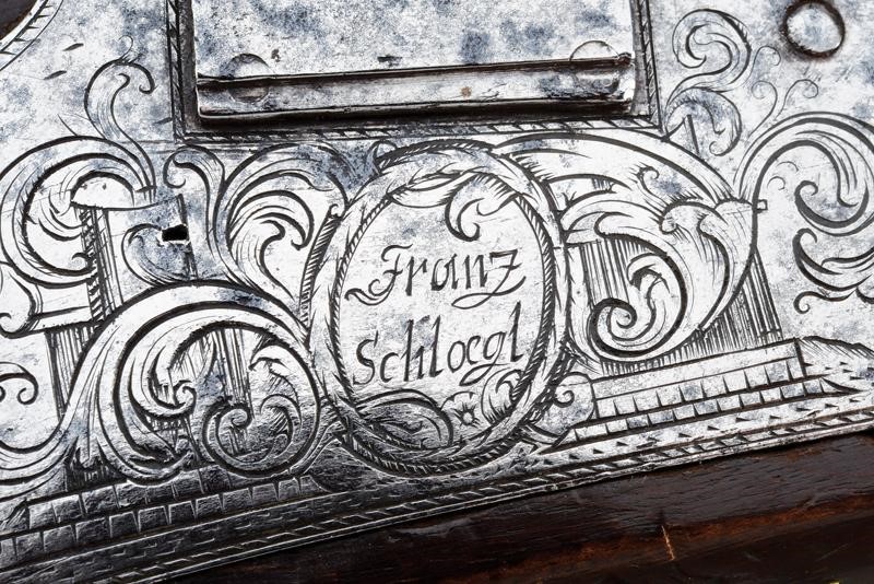 Franz Schoegl, Fucile ridotto a luminello, Innsbruck, 125 cm
