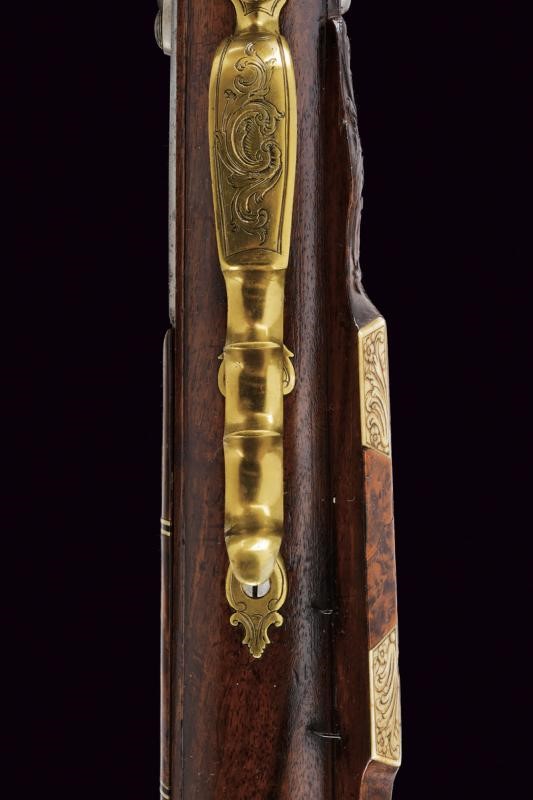 Heinrich Anton Dotzauer, Fucile a pietra focaia, Austria, lunghezza 106 cm