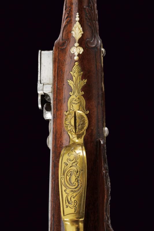 Heinrich Anton Dotzauer, Fucile a pietra focaia, Austria, lunghezza 106 cm