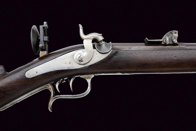 Manzoni, Carabina federale Mod. 1851 con baionetta, lunghezza 127.5 cm.