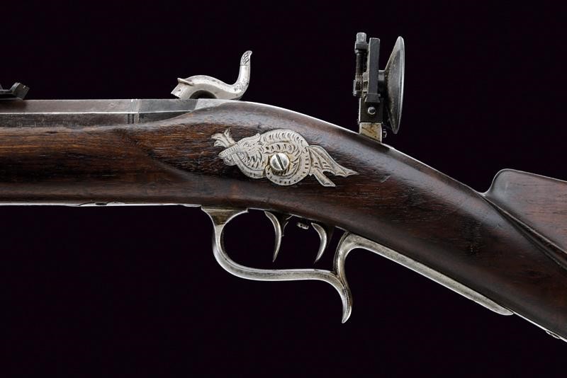 Manzoni, Carabina federale Mod. 1851 con baionetta, lunghezza 127.5 cm.