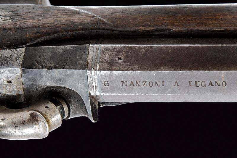 Manzoni, Carabina federale Mod. 1851 con baionetta, lunghezza 127.5 cm.