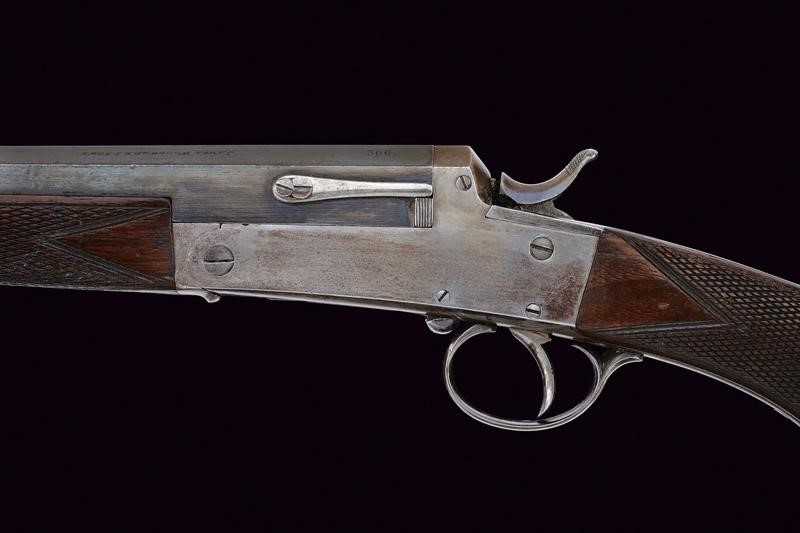 Woodward & Sons, Carabina per caccia al coniglio, Inghilterra, lunghezza 105,7 cm