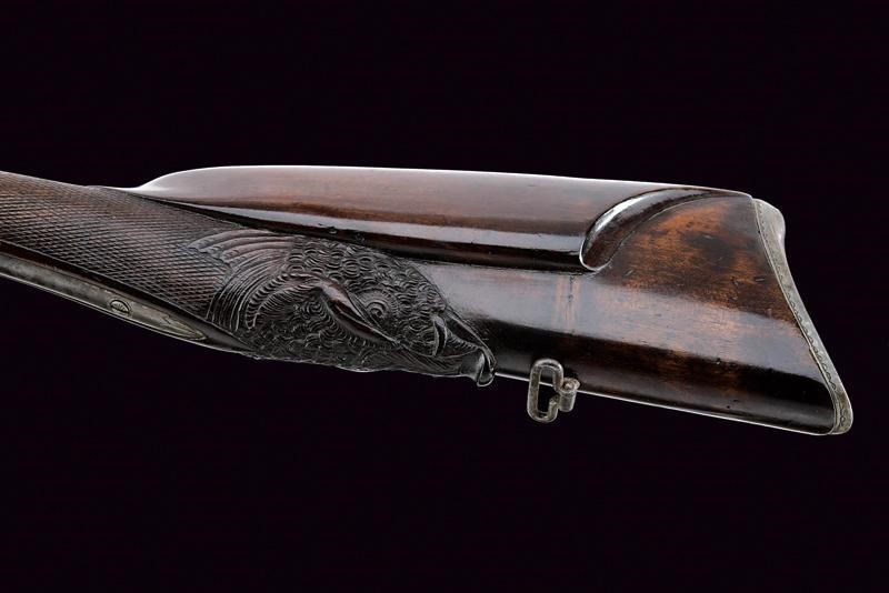 Buchet, Doppietta a pietra focaia, Francia, cal. 15 mm, lunghezza 131.5 cm