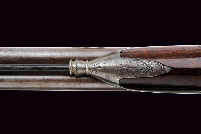 Buchet, Doppietta a pietra focaia, Francia, cal. 15 mm, lunghezza 131.5 cm