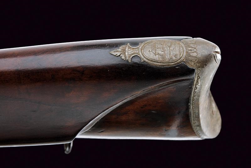 Buchet, Doppietta a pietra focaia, Francia, cal. 15 mm, lunghezza 131.5 cm