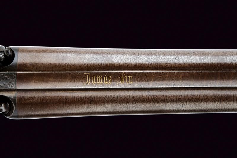Lepage Frères, Bella doppietta a luminello, Parigi, lunghezza 120 cm