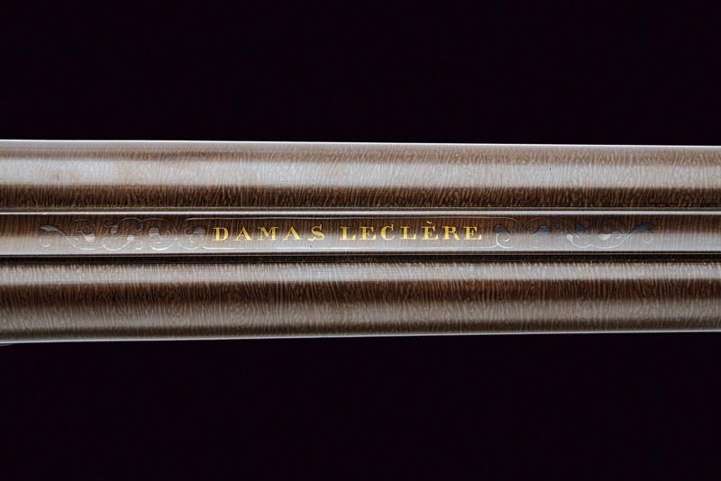 Doppietta a luminello, Belgio, lunghezza 115 cm, firma DAMAS LECLERE
