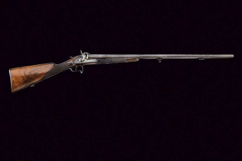 Doppietta a spillo, cal. 17 mm, firmata Liverani e Manifattura Italiana