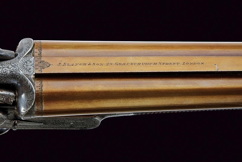 J. Blanch & Son, Doppietta a percussione centrale, Londra, cal. 16