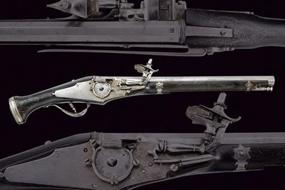 Pistola a ruota di Ferlach, cal. 14 mm, lunghezza 55.2 cm