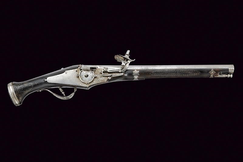 Pistola a ruota di Ferlach, cal. 14 mm, lunghezza 55.2 cm