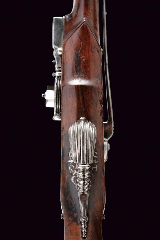 Pistola a ruota incisa, Brescia, lunghezza 45 cm, calibro 14 mm