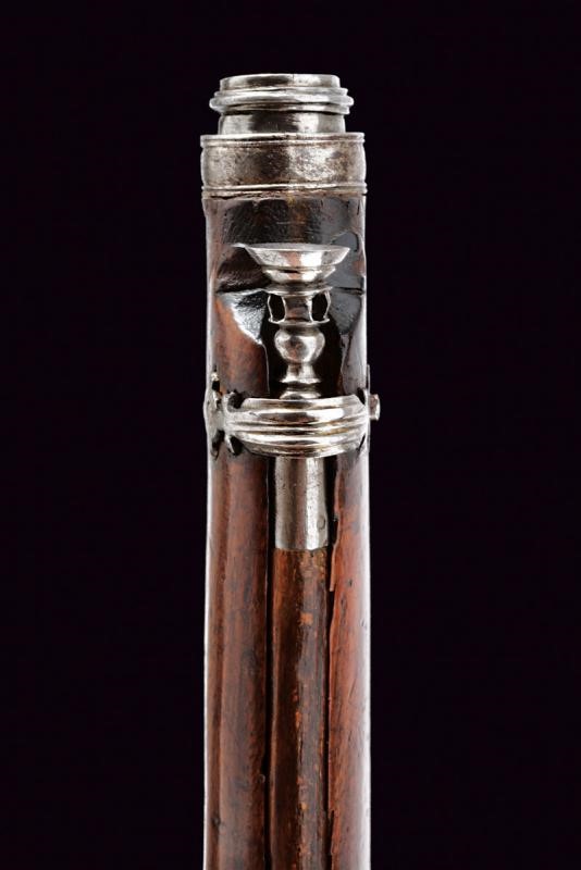 Pistola a ruota incisa, Brescia, lunghezza 45 cm, calibro 14 mm