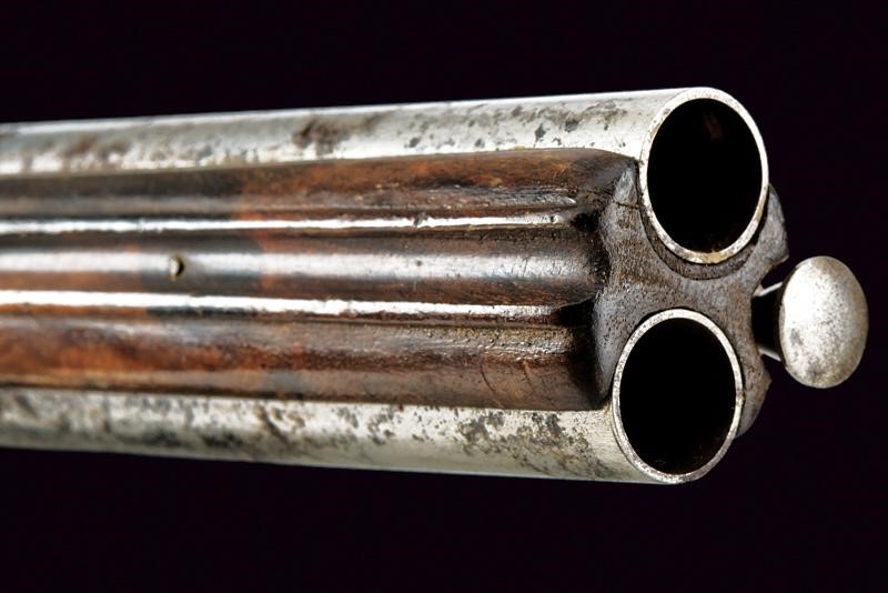 Pistola Wender a pietra focaia, lunghezza 47 cm, Europa