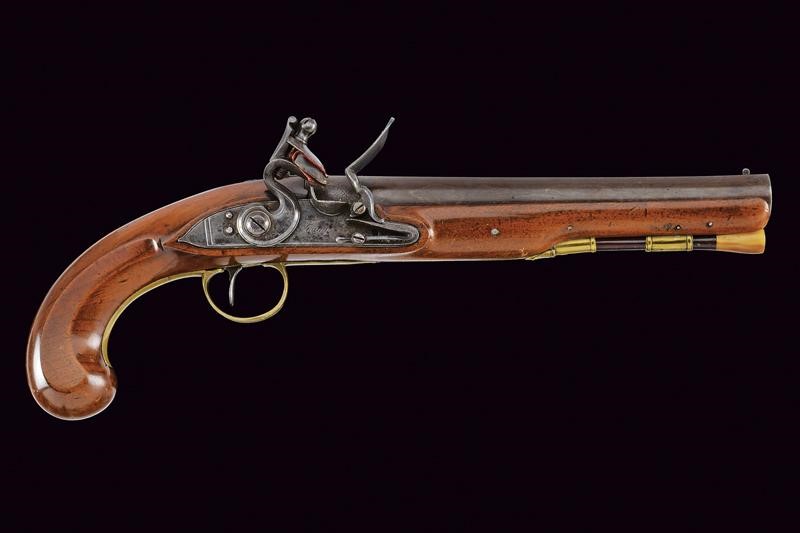 Twigg, Pistola a pietra focaia, Londra, lunghezza 37 cm