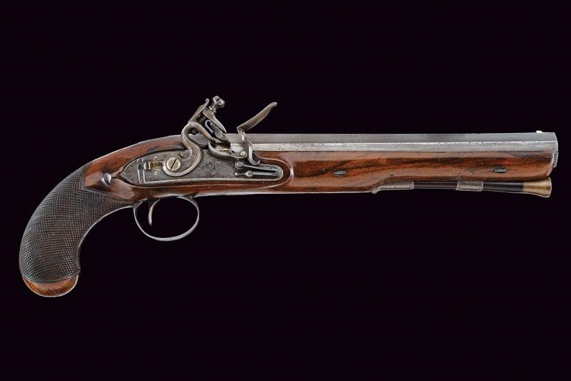J&W Richards, Pistola a pietra focaia, Londra