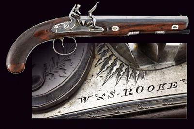 W&S Rooke, Pistola a pietra focaia Cheltenham