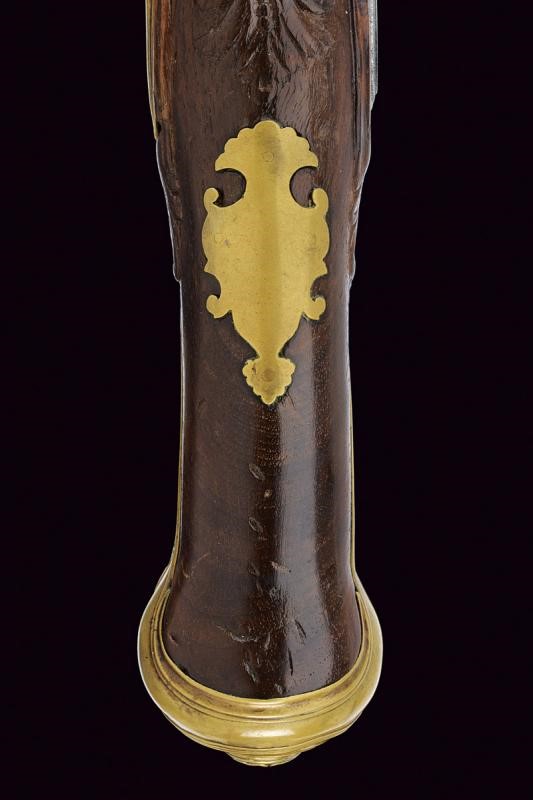 Pistola a pietra focaia, Pistoia, lunghezza 42 cm