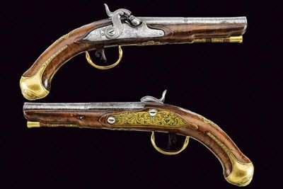 Minelli, Paio di pistole ridotte a luminello, Brescia