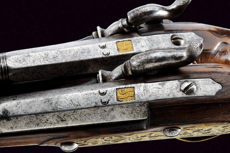 Minelli, Paio di pistole ridotte a luminello, Brescia