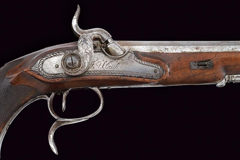 F. Ulrich in Oberndorf, Pistola a luminello da tiro, cal. 11.6 mm