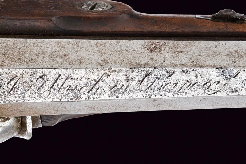 F. Ulrich in Oberndorf, Pistola a luminello da tiro, cal. 11.6 mm