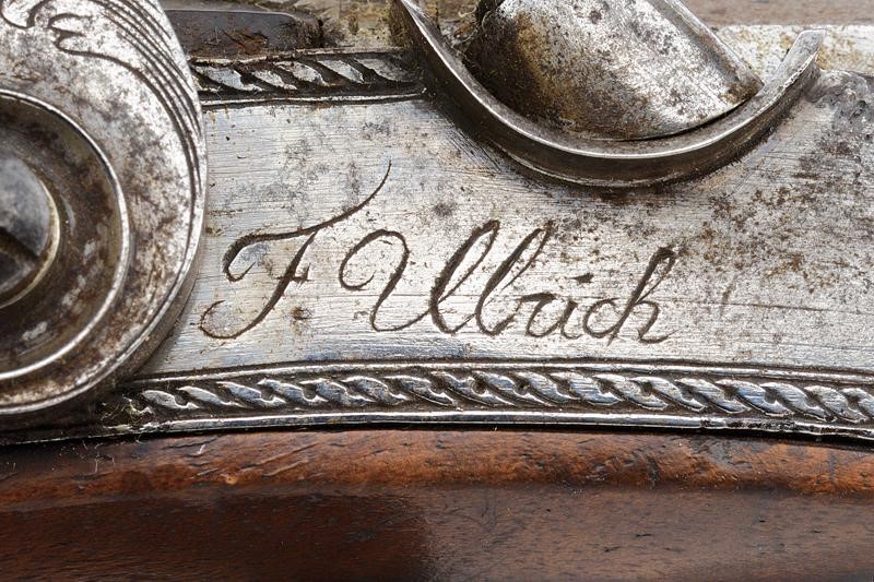 F. Ulrich in Oberndorf, Pistola a luminello da tiro, cal. 11.6 mm