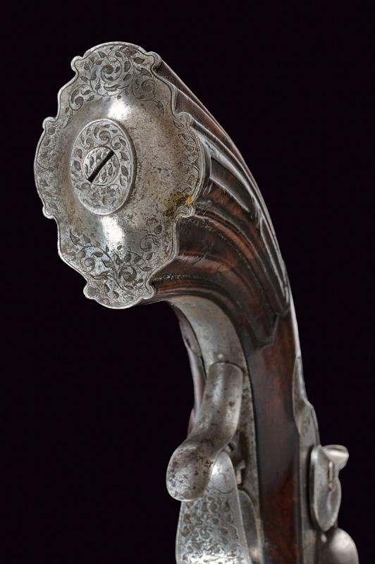 Lepage, Pistola a luminello da tiro, Parigi, lunghezza 43 cm