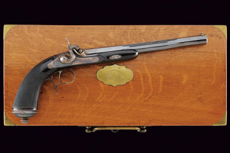 Gastinne Renette, Pistola a luminello da tiro, Parigi
