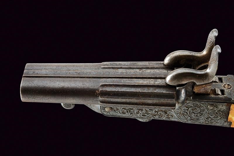 Pistola a spillo a due canne, calibro 11 mm, Europa