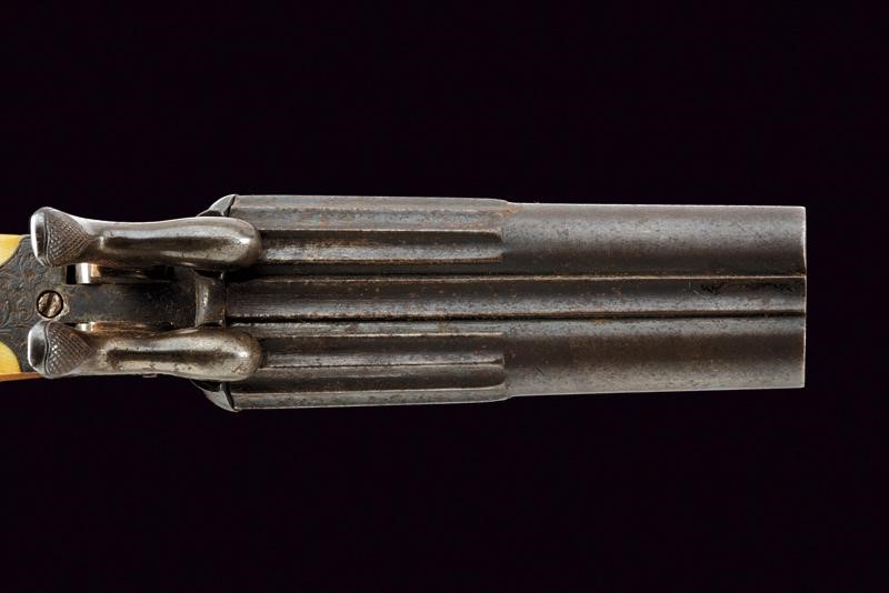 Pistola a spillo a due canne, calibro 11 mm, Europa