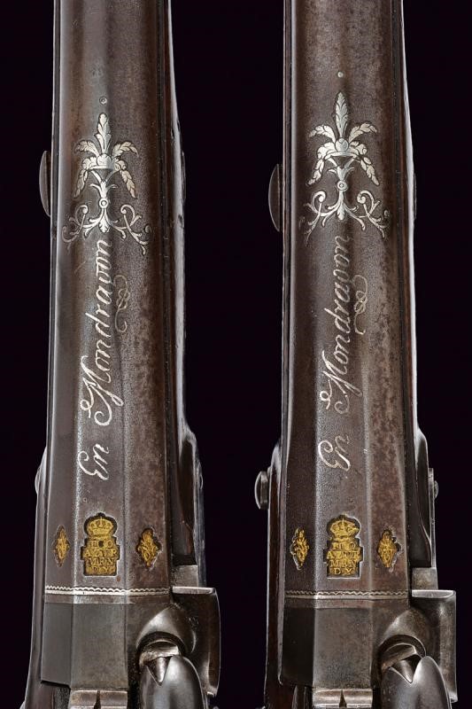 Pistole a luminello, Spagna, lunghezza 36 cm