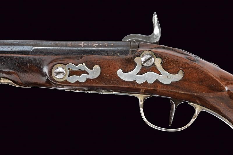 Anton Graf, Paio di pistole ridotte a luminello, Winterthur, lunghezza 32.5 cm