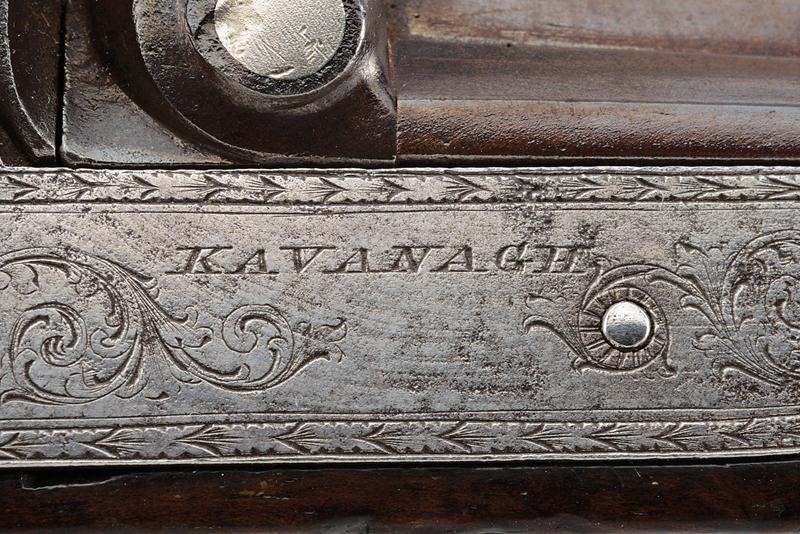 Kavanagh, Elegante paio di pistole a luminello, Dublino, lunghezza 42 cm