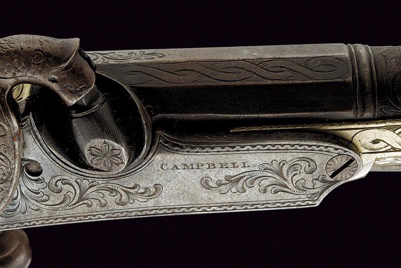 Campbell, Paio di pistole a luminello, Scozia, 26 cm