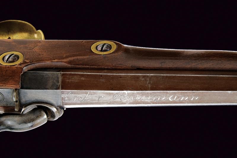Anton Bauman, Paio di pistole da tiro ridotte a luminello