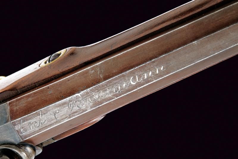 Anton Bauman, Paio di pistole da tiro ridotte a luminello