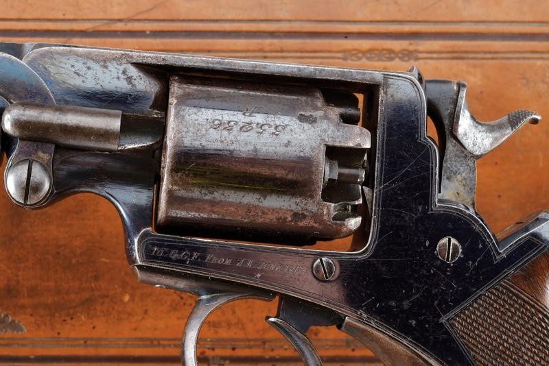 Charles Ingram, Revolver Adams a luminello, cal. 11 mm, Glasgow