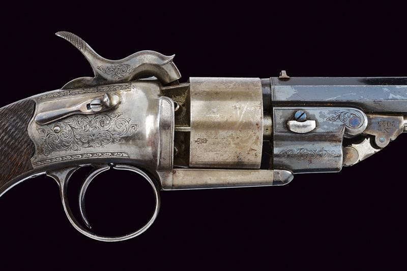 N.W. Hanson, Revolver a luminello di transizione, cal. 34