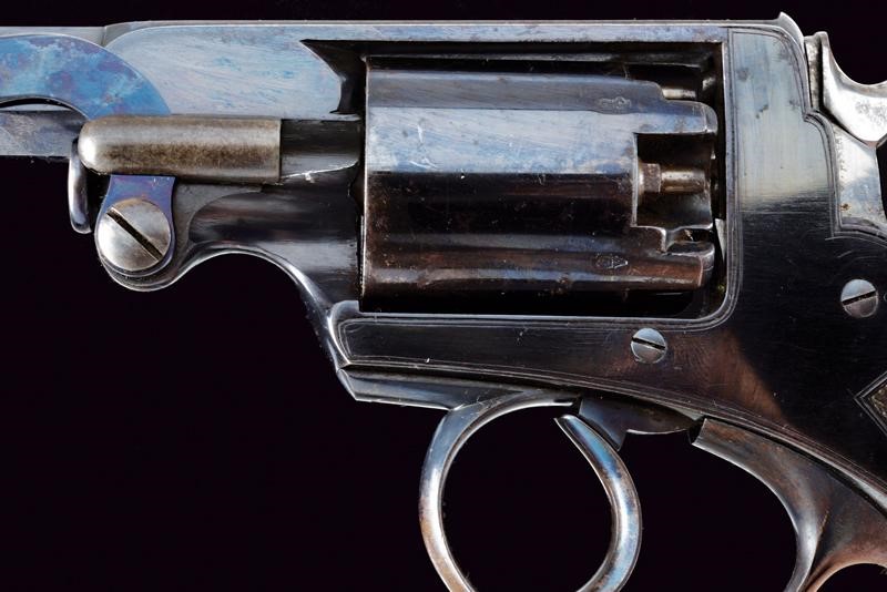 Revolver Adams, cal. 11 mm, con cassetta originale