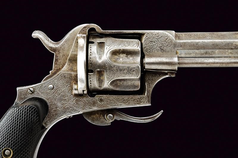 Revolver a spillo 'The Protector', Belgio, cal. 7 mm, 25 cm