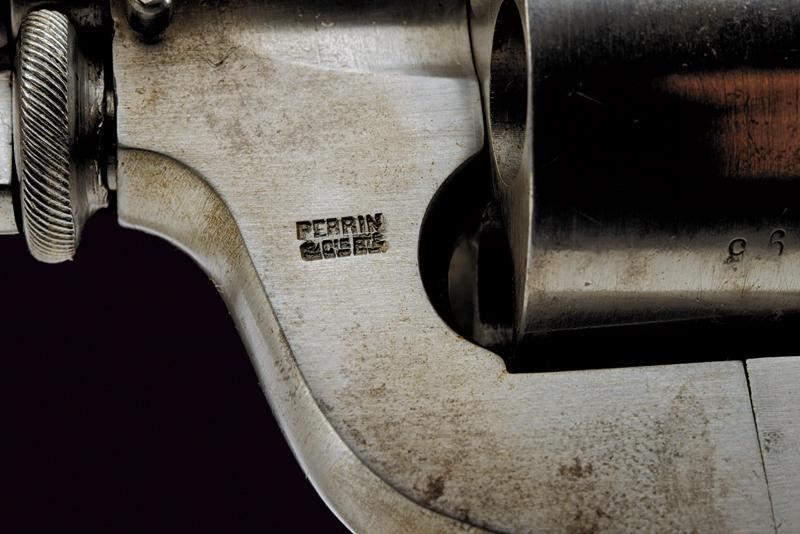 Revolver Perrin, a percussione centrale, cal. 11 mm, Parigi